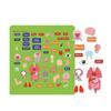 Educational Kids Quiet Book Reusable Cartoon Sticker Book  Early Education Gifts