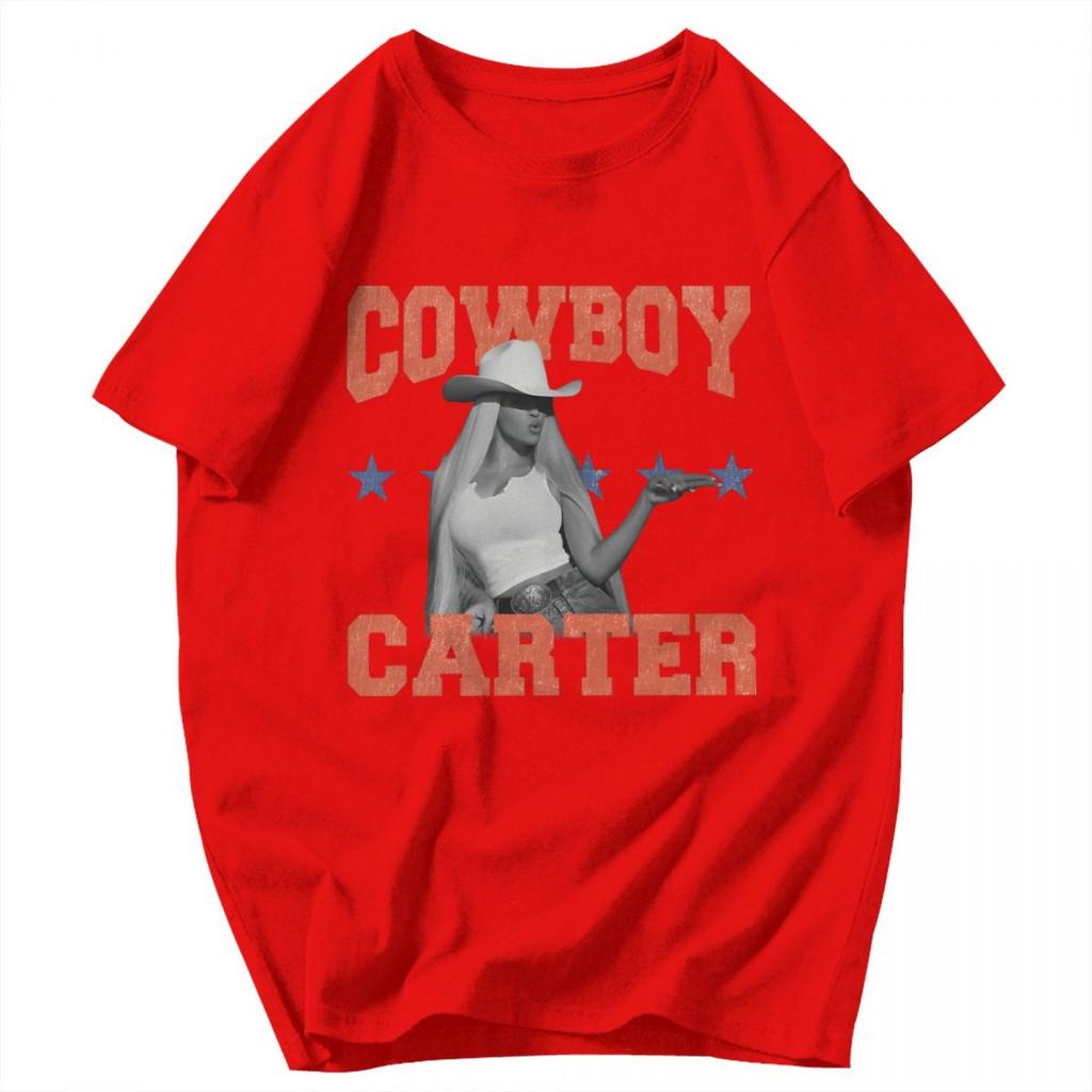 Herren T-Shirt Beyonce Cowboy Carter Tour 2025 Trendiges Sommer Y2K Grafik Anime Unisex Kleidung T-Shirts