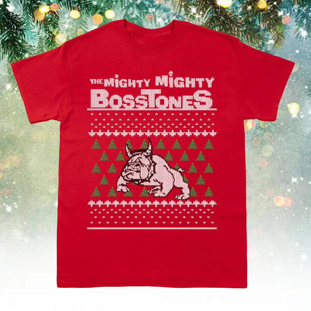 Ugly The Mighty Mighty Bosstones Christmas Red All Size T-Shirt  BT118 Unisex T-Shirt L