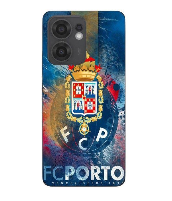 Coque Maniacase Pour Oppo Reno 13F fcp porto fond bleu