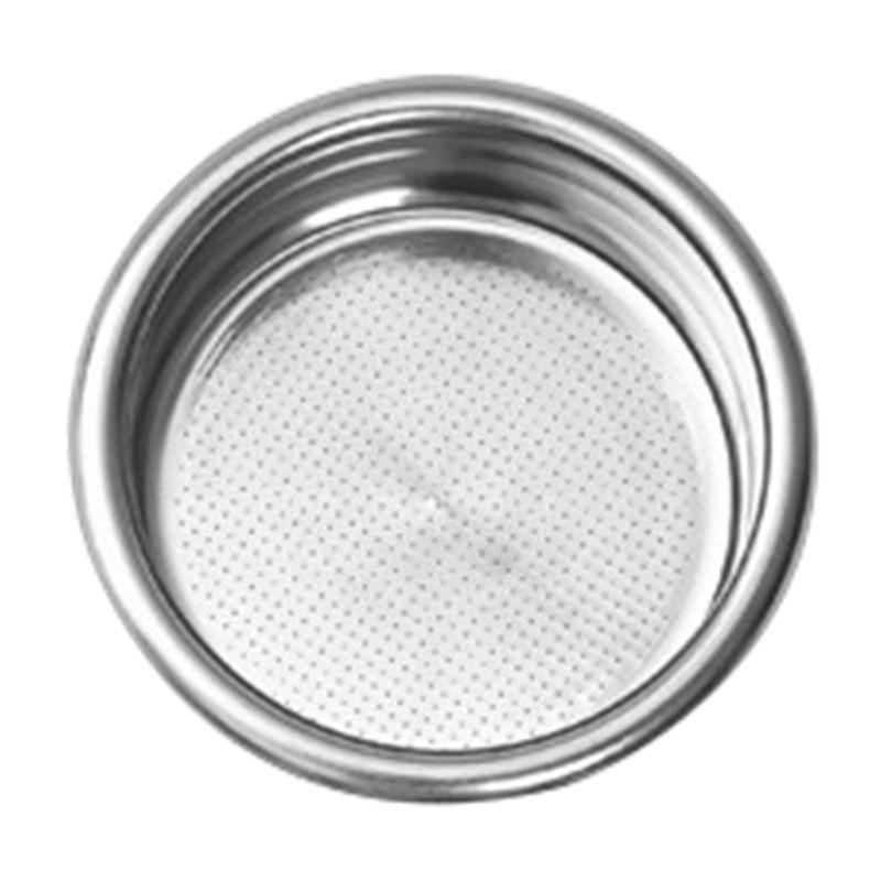 ABBY-58.5MM Espresso Filter Stainless Steel Powder Tank Precision Powder Bowl Coffee Basket Bilayer Extraction Powder Bowl