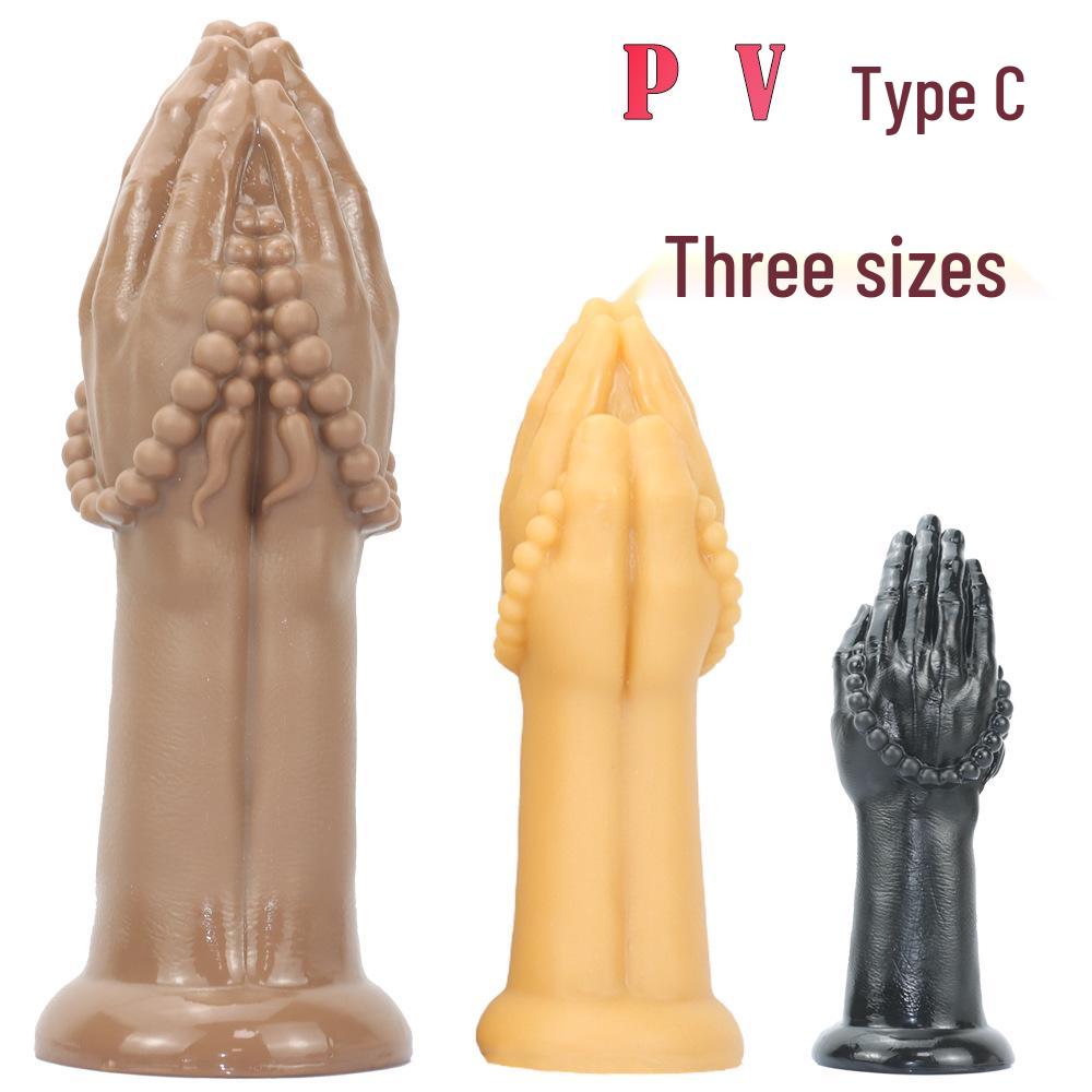11CM Triple Size Fist Play Buddha Hand Anal Dilator Plug