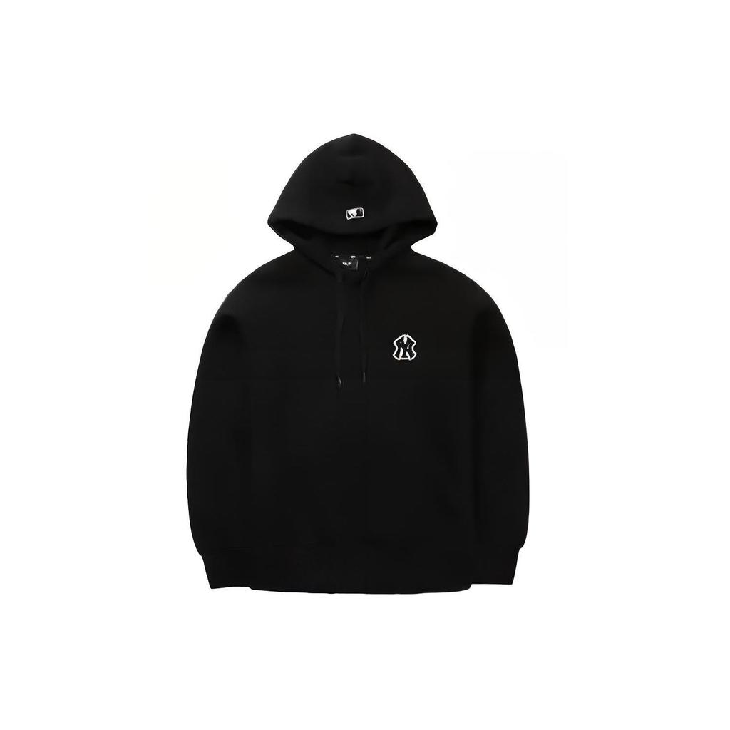 MLB New York Yankees Solid Logo Hoodie Unisex Hoodies Black 3AHDB5116-50BKS