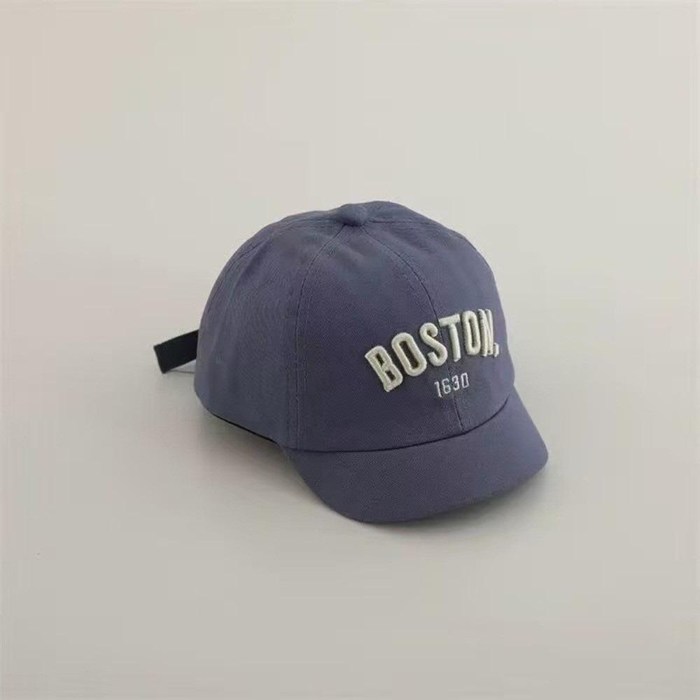 Letter Design Kids Peaked Caps Peaked Style Cotton Hip Hop Hat Children Sunscreen Hat  For Boys 6