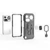 For Nothing Phone 4a Pro Case Hard Armor Magnetic Holder Ring Lens Protective Phone Cover For Nothing Phone4a 4APro Shell Bumper