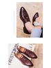 Men's British Style Tassel Loafers - Pointed Toe Leather Slip-on Formal & Casual Office Shoes