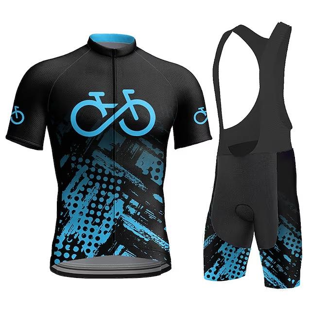 Men's and Women's Short-sleeved Cycling Suits, Road Bikes, Bicycles, Mountain Summer Quick-drying 2026 Summer Breathable Cycling Suits