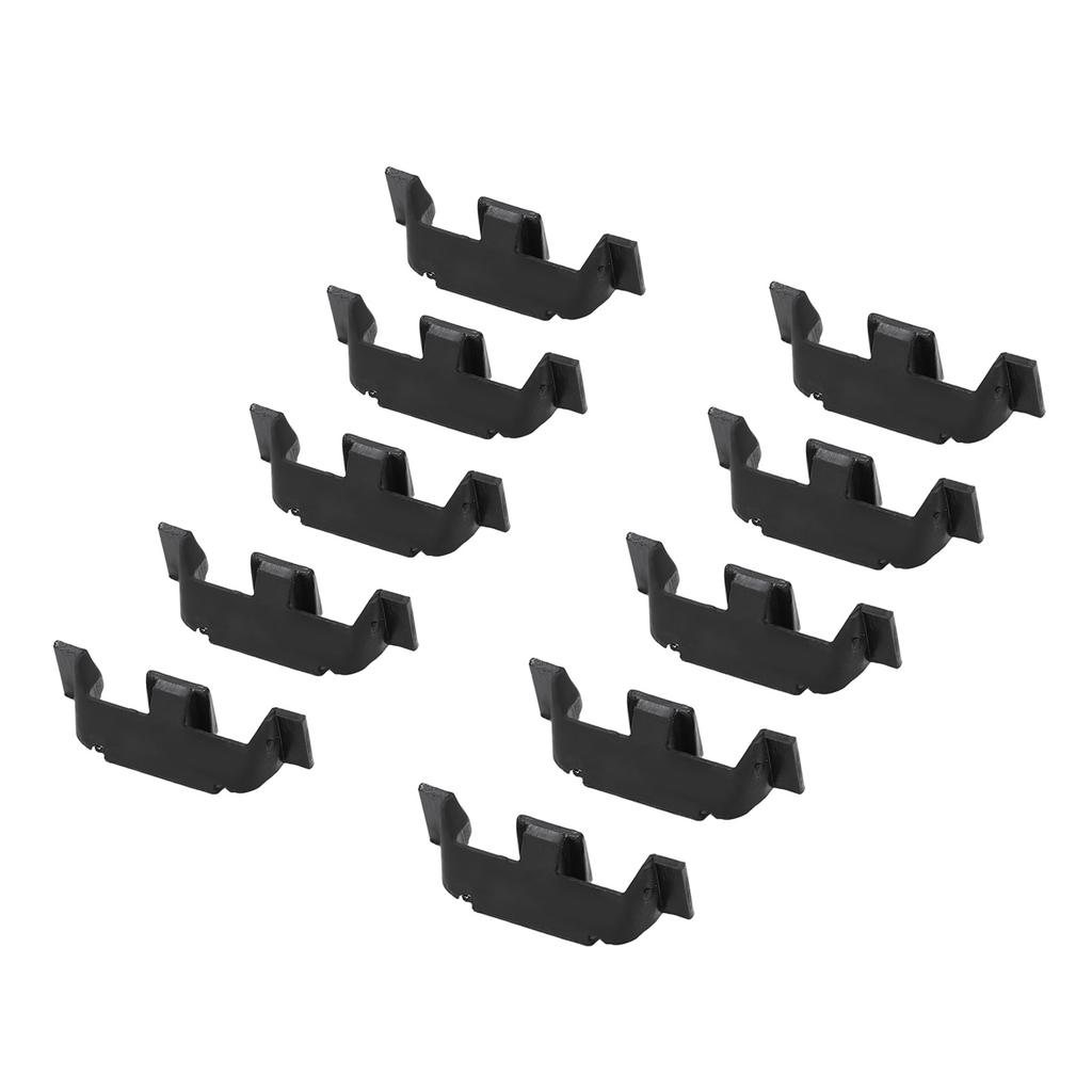 10 Stück Scheinwerfer Zierring Clips 51132752145 Kunststoff Frontscheinwerfer Blendenclips Ersatz für Cooper R55 R56 R57 R58