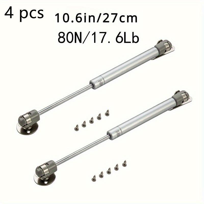 

4 шт. газовая амортизаторная стойка, пружинные амортизаторы, петля для крепления крышки, газовые опоры для шкафа, крышка ящика для инструментов, игрушечный инструмент для работы, коробка с шариковыми шпильками 4Pcs 80N