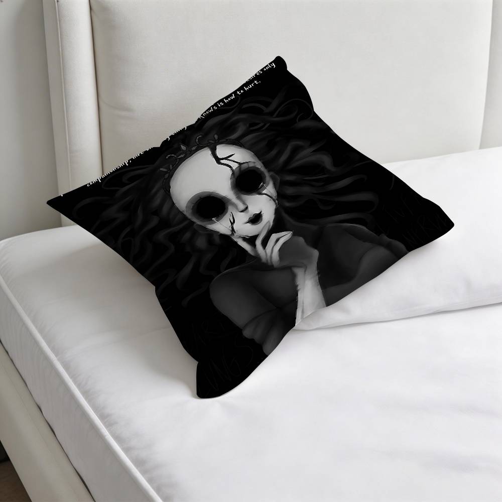 SSlay The PPrincess Game Decorative Square Pillow Cover Modern Cushion Case for Living Room Bedroom