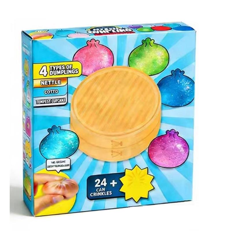 Ziemassvētku ierašanās kalendārs Squishy saspiežams simulēts