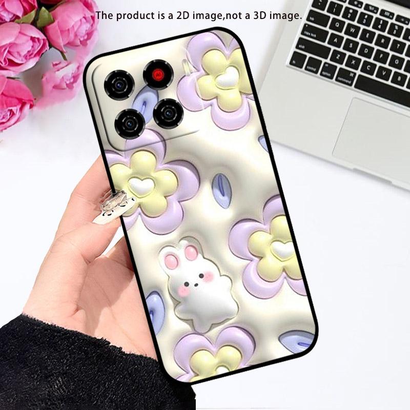 Handyhülle Für ZTE Blade A56 Niedliches Cartoon-Muster TPU Weiches Silikon Rückabdeckung Für ZTE BladeA56 A 56 4G Z2473 ZTEA56 Fundas Capa