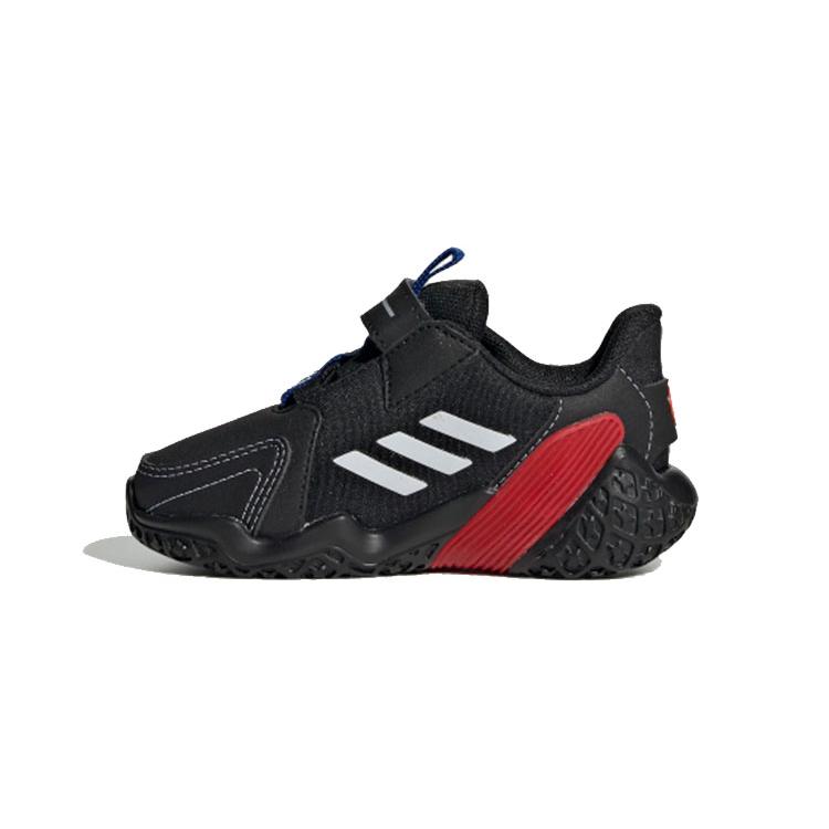 Adidas 4Uture Rnr Starwars ElI Cushioning Slip Resistant Abrasion Resistant Low top Running Shoes Black Red EF9493