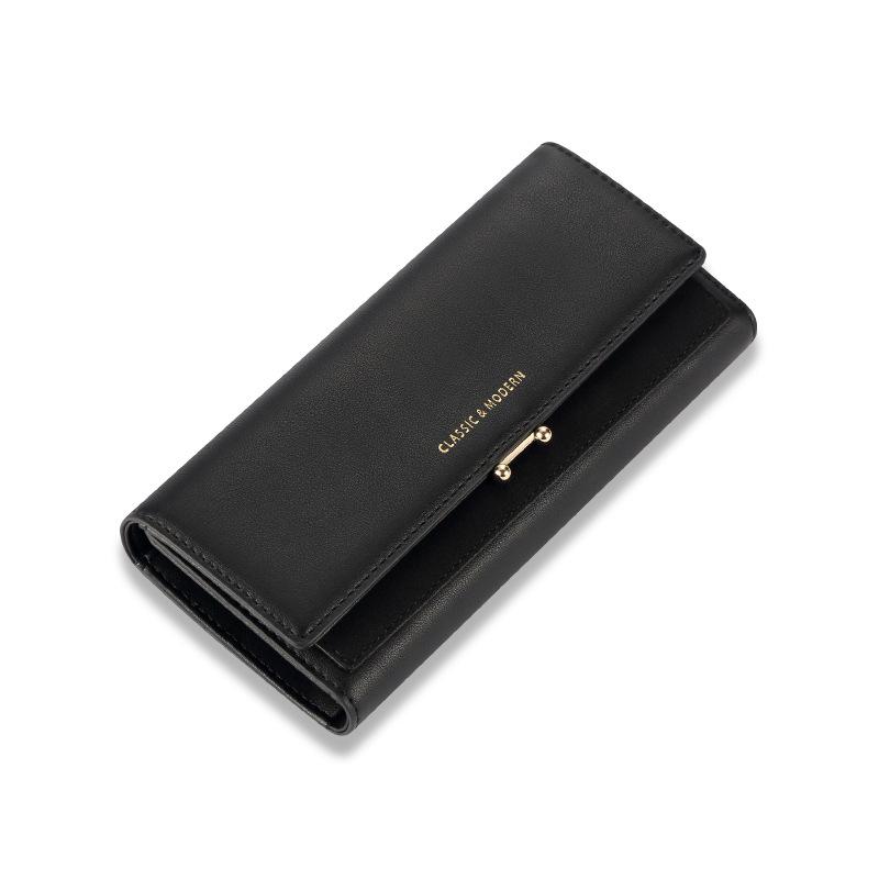 

Classic European & American Retro Women s Tri-fold Wallet Clutch
