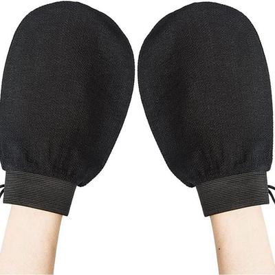 1 stuks Marokkaanse Hammam Bad Scrub Handschoen Exfoliërende Lichaam Gezicht Bruinings Massage Handschoen Exfoliator Handschoen Bad Douche Wassen Thuis Badkamer Benodigdheden