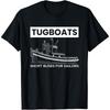 Tugboats Short Buses For Sailors Cotton Men T-Shirt