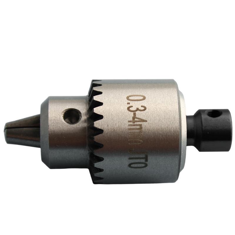 Trituratore Elettrico Mini & Mandrino per Trapano JT0: Accessorio di Precisione Fai da Te 0,3-4 mm