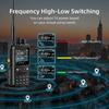 UV110D Walkie Talkie 1 Pieces Long Range Portable Handheld Talkie-walkie Blue-tooth Phone APP Programming Two Way Radio