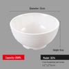 White Melamine Commercial Soup Bowl Set