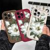 Magnolia Flower Phone Case For IPhone 13 12 11 Pro Max Mini 7 8 6 6S Plus X XS XR SE 2020 2022 Staircase Soft Cover