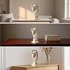 Horse Head Bust Tabletop Decor Resin for Bookshelf
