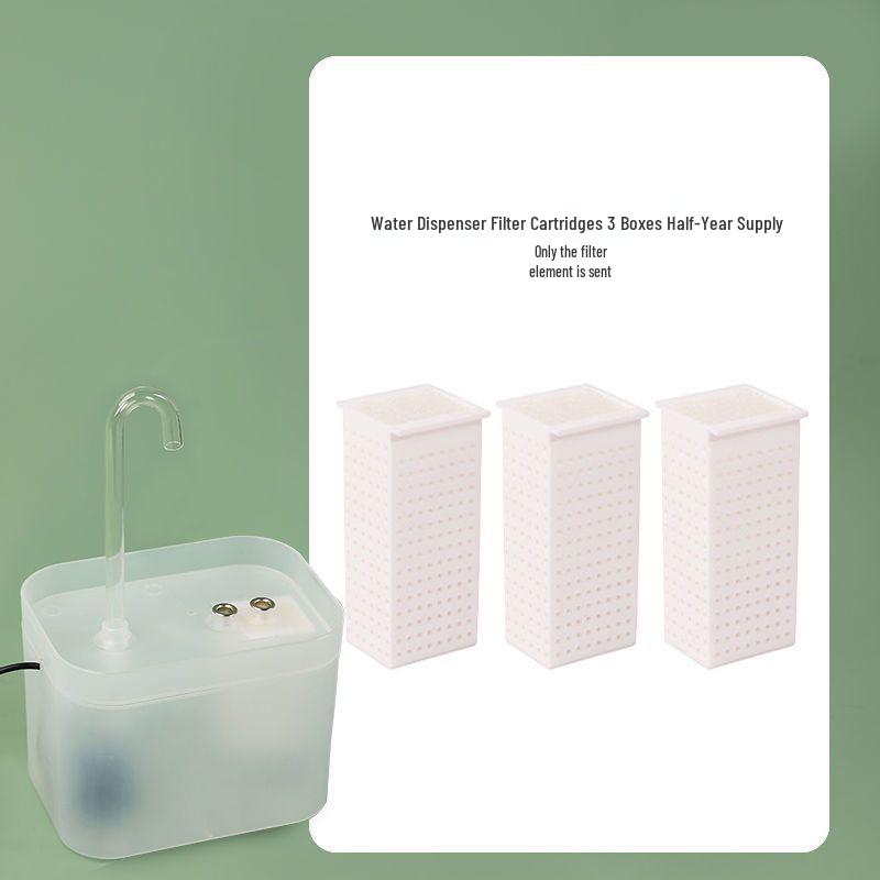 

Автоматический фонтан для воды для кошек и собак: Бесшумная циркулирующая поилка для питомцев, не проливающаяся Silent with Upgraded Tap