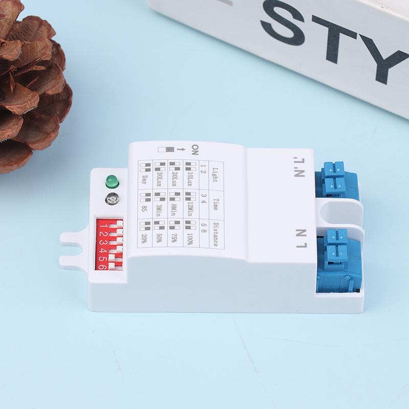 1/2 Buc 5.8Ghz Senzor Radar cu Microunde Comutator Senzor de Lumină LED Modul Comutator Multi-Reglabil Detector de Mișcare Corporală