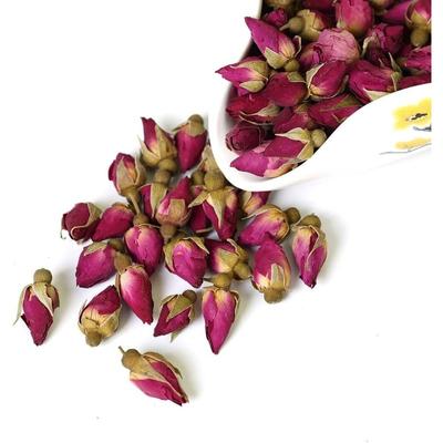 100g Natural Red Rose Bud Dried Edible Petal Flower Chinese Herbal Tea