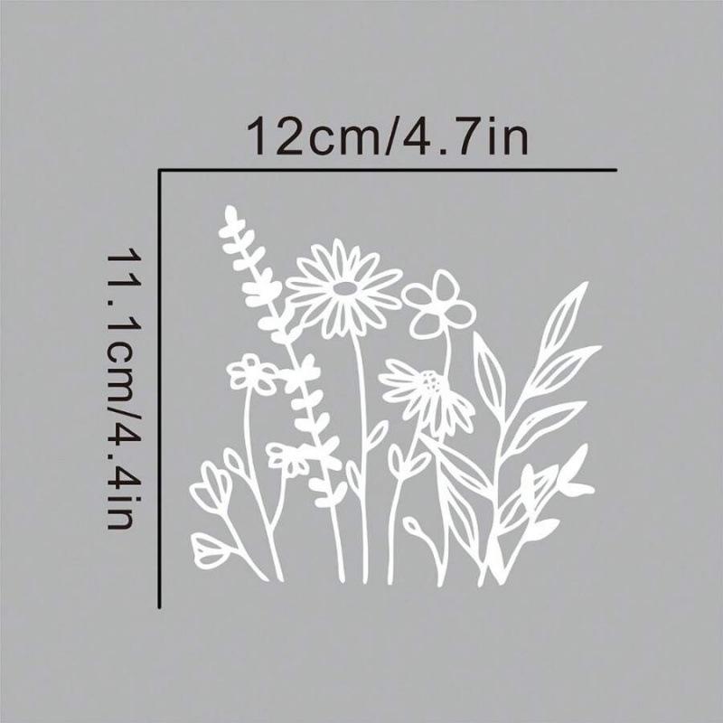 2026 S3741 Waterproof Plant Design Car Sticker