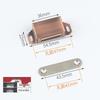 Stainless Steel Magnetic Cabinet Door Suction Clip - Strong Household Hardware Accessory