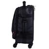 Hideo Wakamatsu Veil Suitcase, Soft Carry-on, Free Check-in, Lightweight, Zippered, TSA Lock, 44L, Black, 85-17481