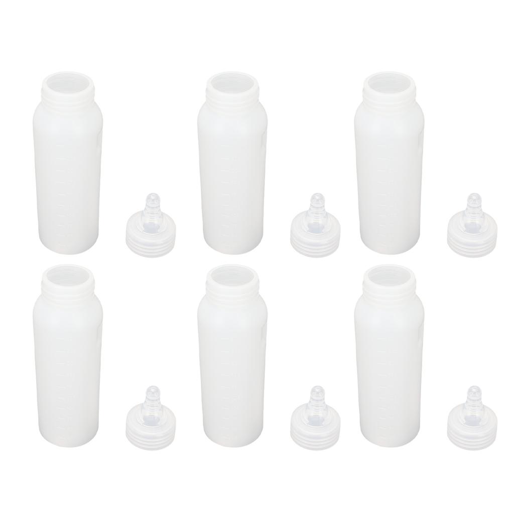 10 buc Biberon pentru hrănirea animalelor mici Tetină din silicon moale Biberon pentru lapte pentru animale de companie îngroșat cu scară pentru porc