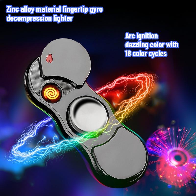 New Creative Multifunctional Decompression Lighter Convenient Charging Boyfriend Gift Cigarette Lighter Cigarette Accessories