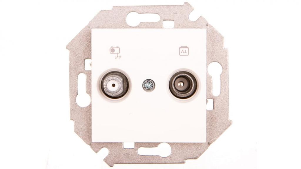 Karre Terminal TV-Sat Socket, White / 90963685