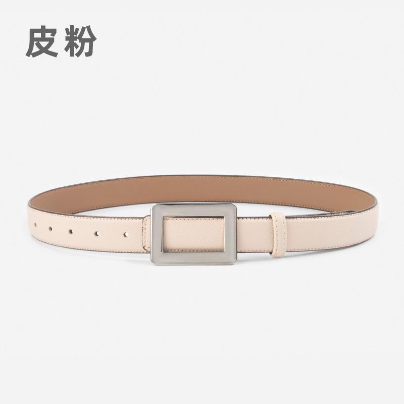 

Кожаный женский ремень из коровьей кожи для джинсов и повседневных брюк, женский ремень 2,8 см 105cm