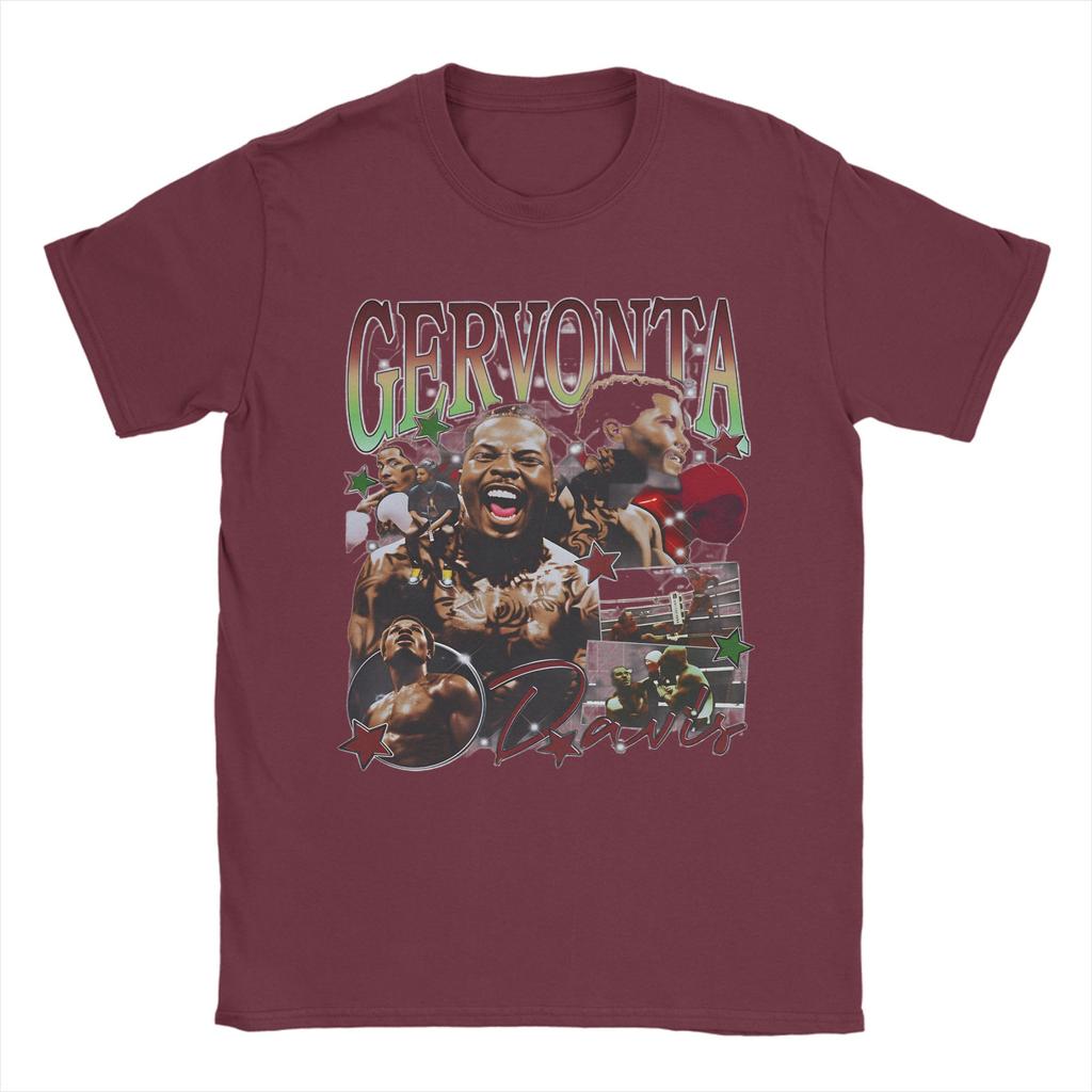 Casual Tank Gervonta Davis TShirts Unisex O Neck 100 Cotton T Shirt Short Sleeve Tees Graphic Clothes