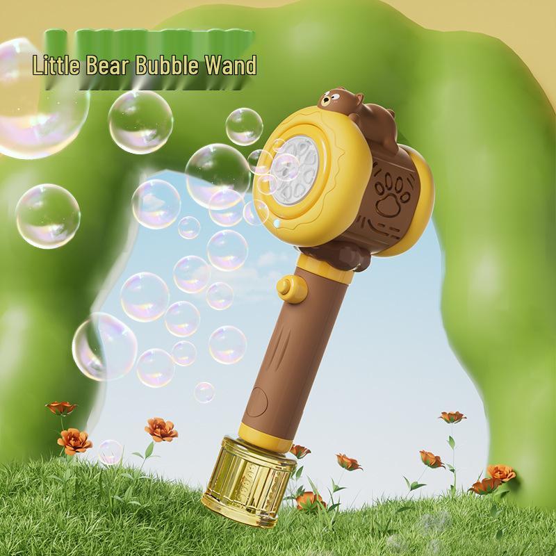 New Arrival: Cute Automatic Children's Bubble Wand - Summer Fun Gift