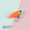 Vegetable Keychain Set: Chili, Broccoli, Garlic Food Pendants - Unique Bag Accessories