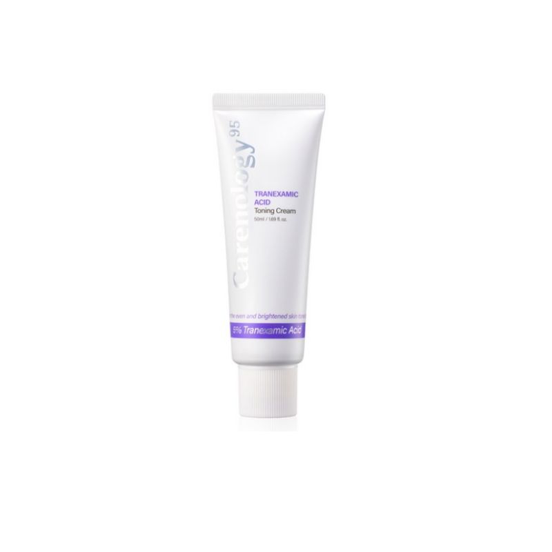 Carenology 95 Tranexamic Acid 5% Toning Cream (50ml) - Brightening & Skin Tone Support for Radiant Complexion