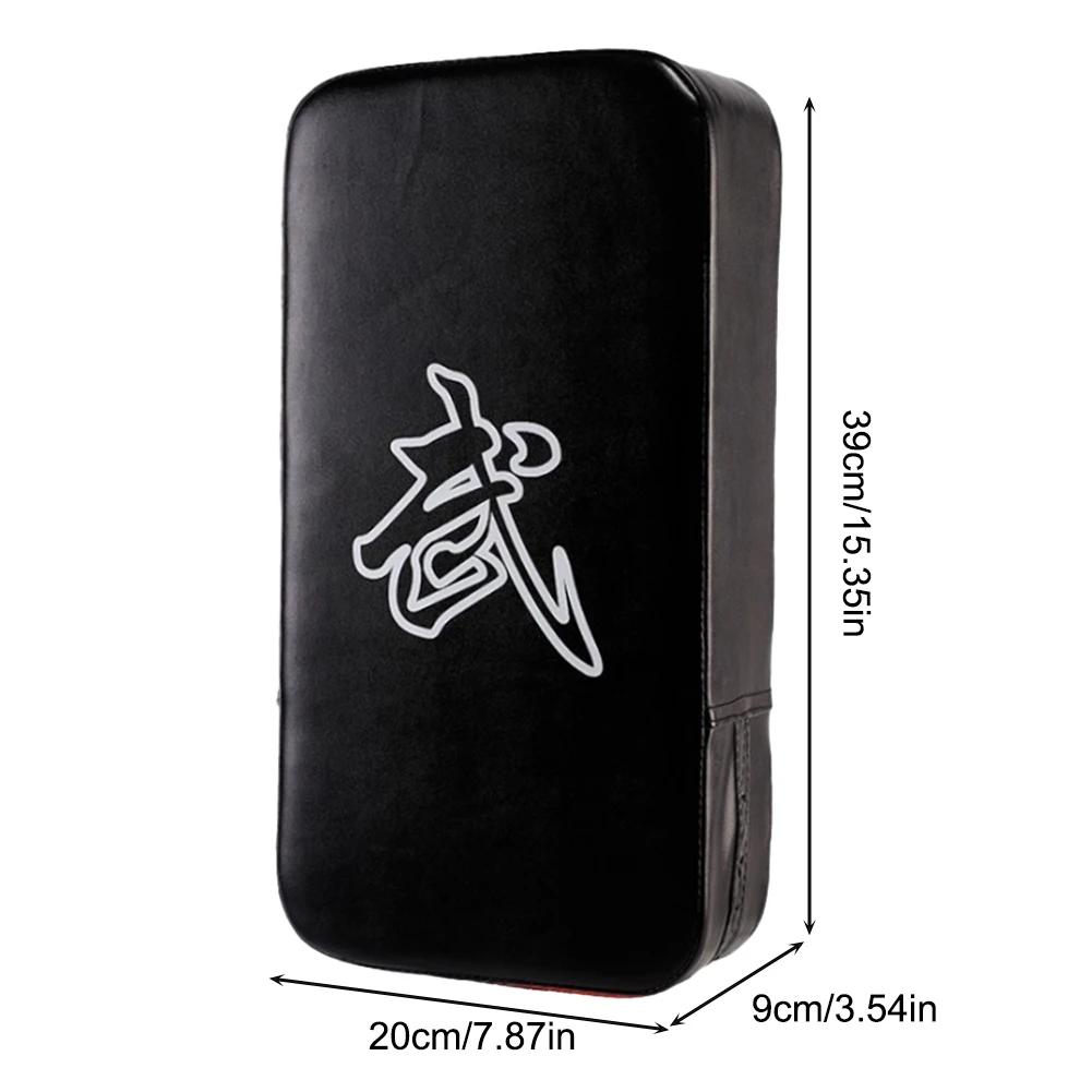 PU Leather Taekwondo Kick Pads Muay Thai Foot Target for Kicking Boxing Shield Training
