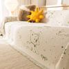 Red Festive Sofa Cover All-in-One Couch Blanket Universal Fit Home Decor