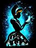 Disney 5D Diamantmalerei Disney Charakter Neon Silhouette Stil Dekoration DIY Voll Diamant Mosaik Einlege Kreuzstich Set Geschenk