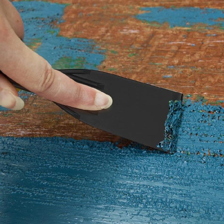 High-Quality Plastic Scrapers for Wall Coverings, Spackle, and Repairs - 6 Piece