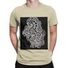 Sleipnir White on black Novelty 100 Cotton TShirt Sleipnir Tops Tees For Unisex
