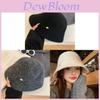French Chic Knitted Fisherman Hat For Women With Breathable Warmth And Sun Shield
