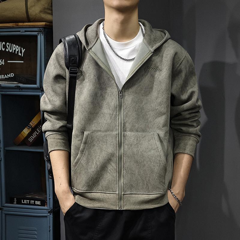 Осенний ретро-кардиган Maillard Tide Brand Ruffian — фото 7