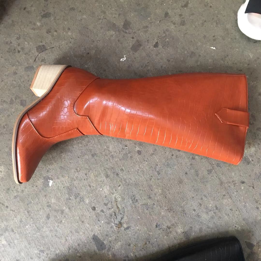 

Size 35-43 Women s Leather Boots Tall Fashion Boots Women s Boots 43