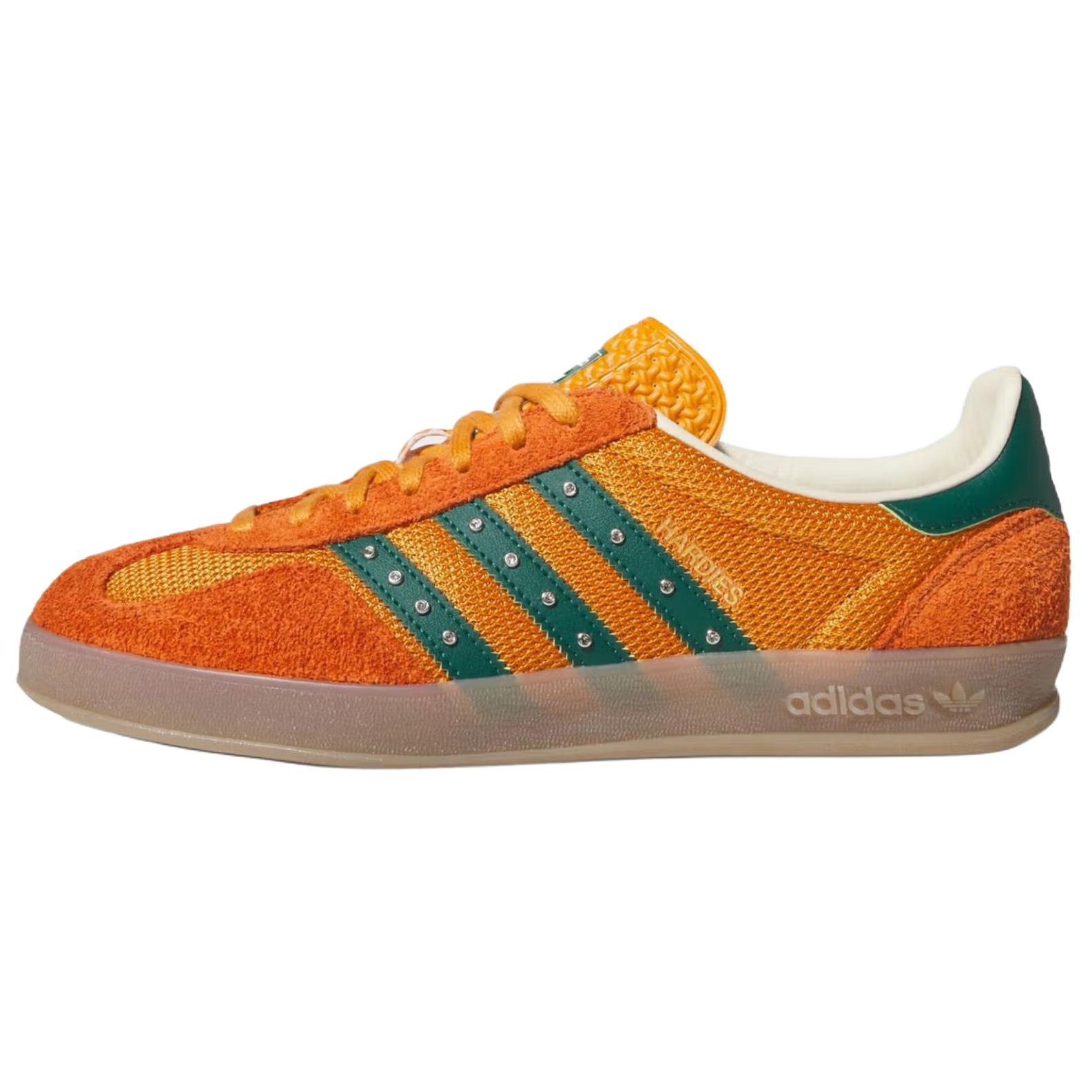 

adidas Gazelle Indoor Hardies Rust Orange Unisex Sneakers Green Gum KI7011 43⅓