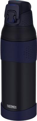Thermos Water Bottle Vacuum Insulated Sports Bottle 1L Midnight Blue Cold Storage Only MDB FJR-1000