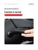 Tesla Model 3/Y Carbon Fiber Gear Lever Cover & Steering Column Handle Decor Patch.
